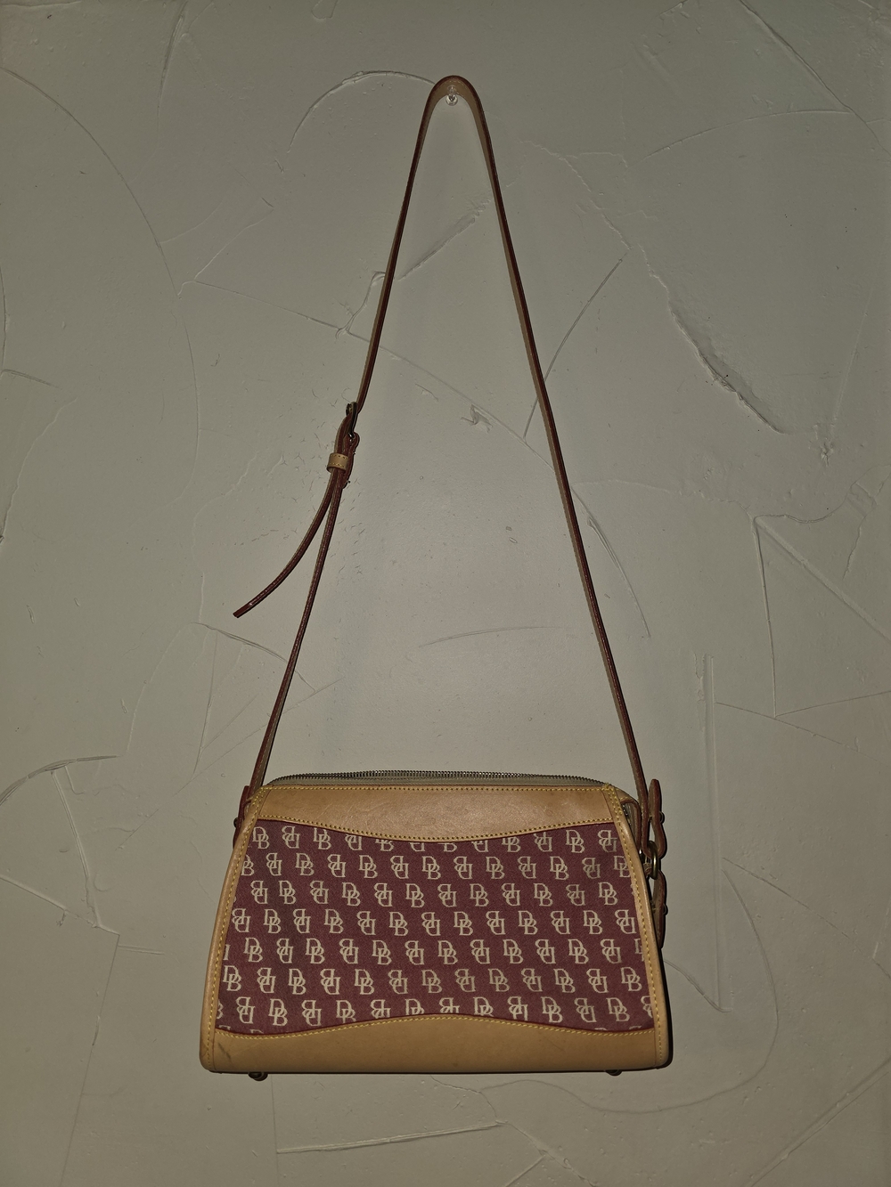 Dooney And Bourke Canvas Wity Leather trim